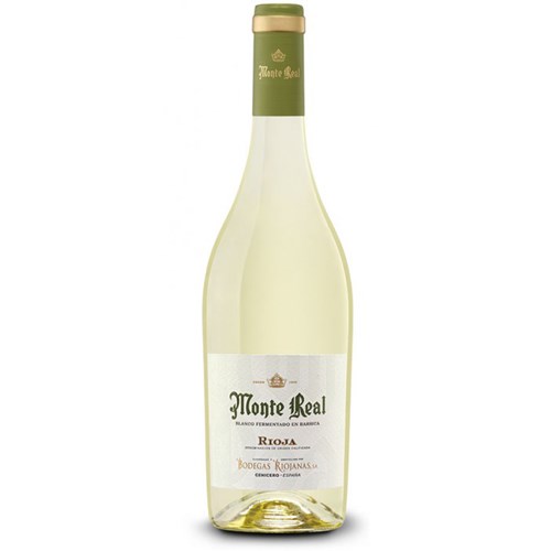 Monte Real Blanco Barrel Fermented 75cl - Spanish White Wine - Top-Rated